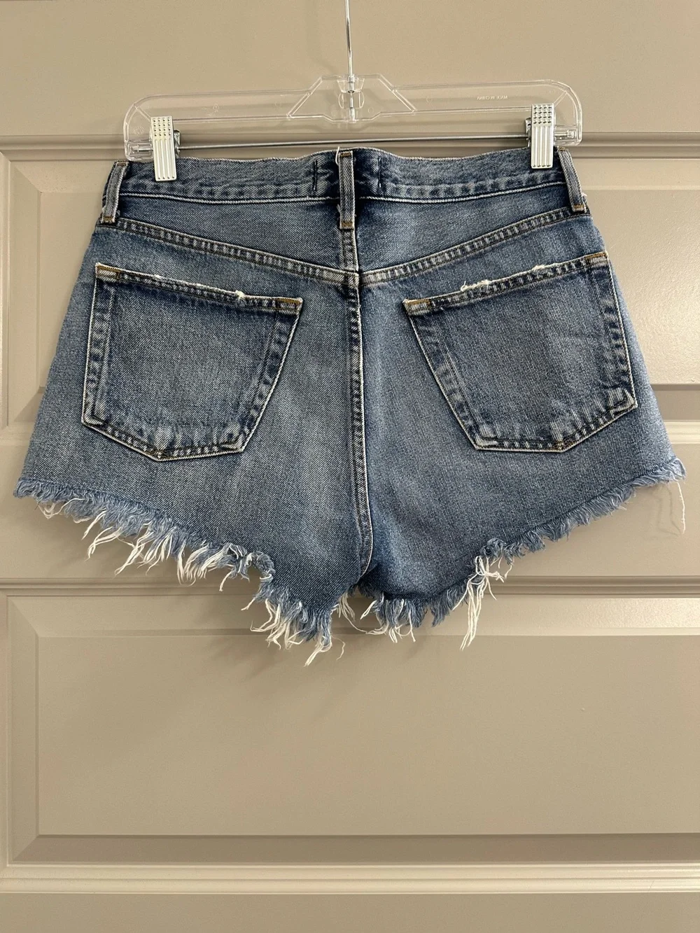 Agolde Parker Denim Shorts